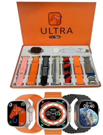 Akıllı Saat Seti (7 Kordonlu) resmi