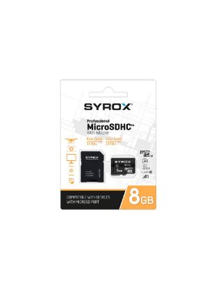 8GB Syrox MicroSD Hafıza Kartı resmi