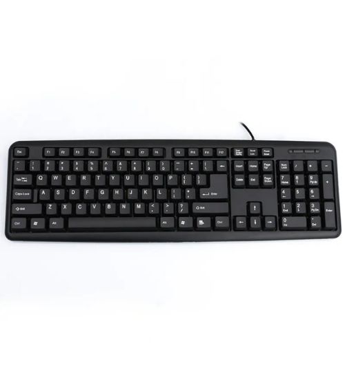 Carboon KL-13 Kablolu Klavye — Ergonomik Tasarım, Sessiz Tuşlar, Dayanıklı Yapı resmi