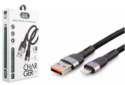 Subzero CL83 iPhone Lightning Şarj ve Data Kablosu — Hızlı Şarj, Dayanıklı Tasarım resmi