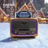 Everton RT-849 Nostaljik Radyo — Bluetooth, USB, TF Kart & Solar Şarj Desteği ile resmi