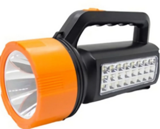 Goldsilver GS-2681 El Feneri — Güçlü LED, Şarj Edilebilir, Taşınabilir Tasarım resmi