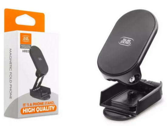 Subzero HR83 360° Döner & Uzamalı Araç Telefon Tutucu — Vantuz & Kelepçe Kombinasyonu resmi