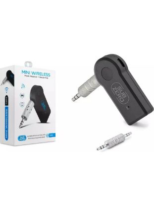 Subzero FM25 Mini Kablosuz AUX Alıcı – Bluetooth & 3.5 mm Dönüştürücü resmi