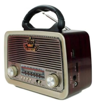 Polygold PG-M131 Retro Bluetooth Radyo – FM, USB & TF Kart Desteği resmi