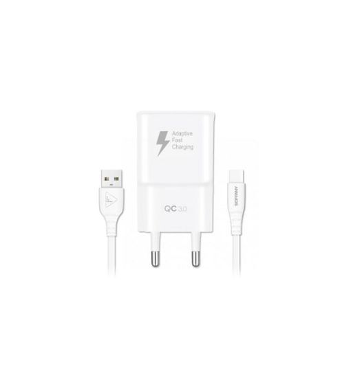 Soffany SY-308 Type-C USB Şarj Cihazı — 3A Hızlı Şarj resmi