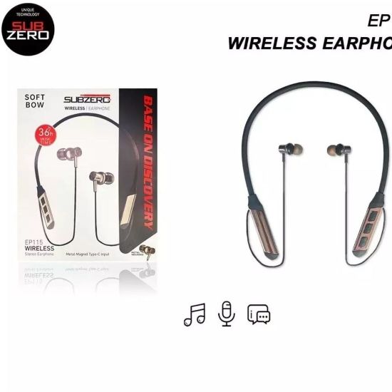 Subzero EP115 — 36 Saat Dayanıklılığa Sahip Boyun Askılı Bluetooth Kulaklık resmi