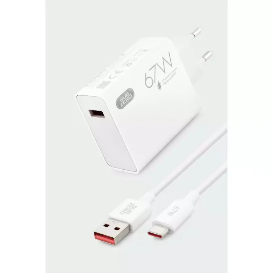 Subzero SG51 — 67W / 6A Type-C Turbo Şarj Adaptörü resmi