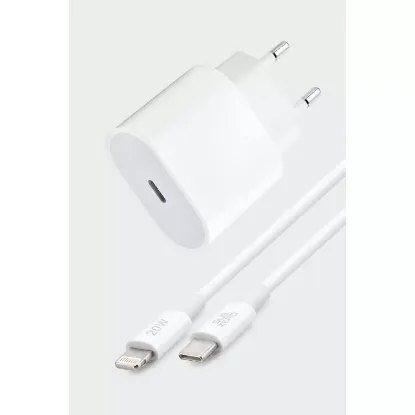 Subzero SG46 — 20W Type-C → Lightning Hızlı Şarj Adaptörü resmi