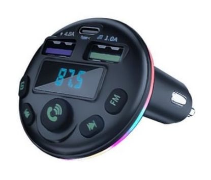 Torima G-14 — 36 W PD Şarjlı Dijital Göstergeli Bluetooth FM Transmitter resmi