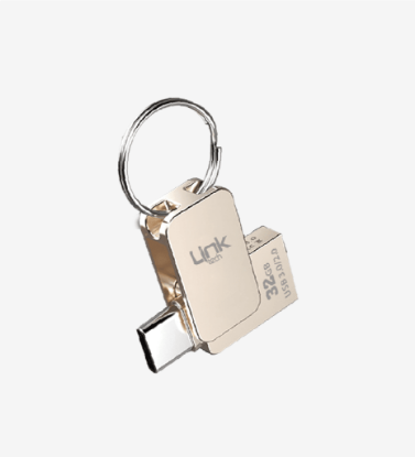 Linktech LOF-T632 Premium Dual 90 MB/s 32 GB Type-C OTG Flash Bellek resmi