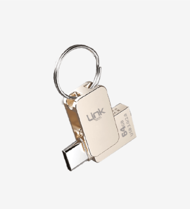 Linktech LOF-T664 Premium Dual 90 MB/s 64 GB Type-C OTG Flash Bellek resmi