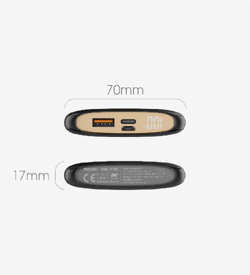 Premium 10000 mAh 20W LCD Ekranlı PowerBank (LPP-PD12) resmi