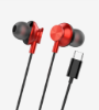 Spor Yüksek Baslı Silikonlu Kablolu Kulaklık (Type-C) (LHF-H336) resmi